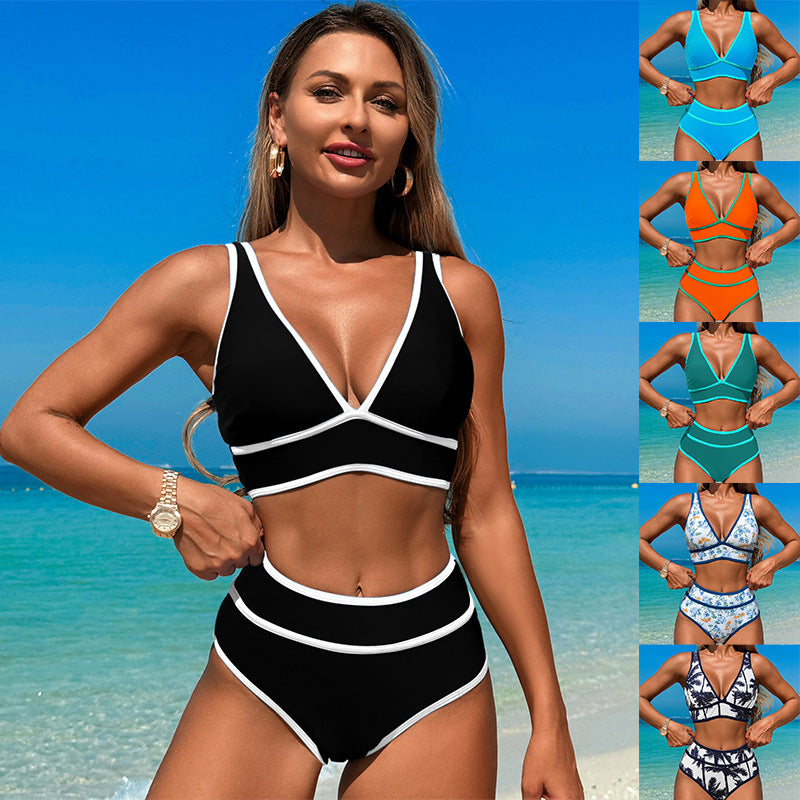 New bikini European and American two-piece swimsuit